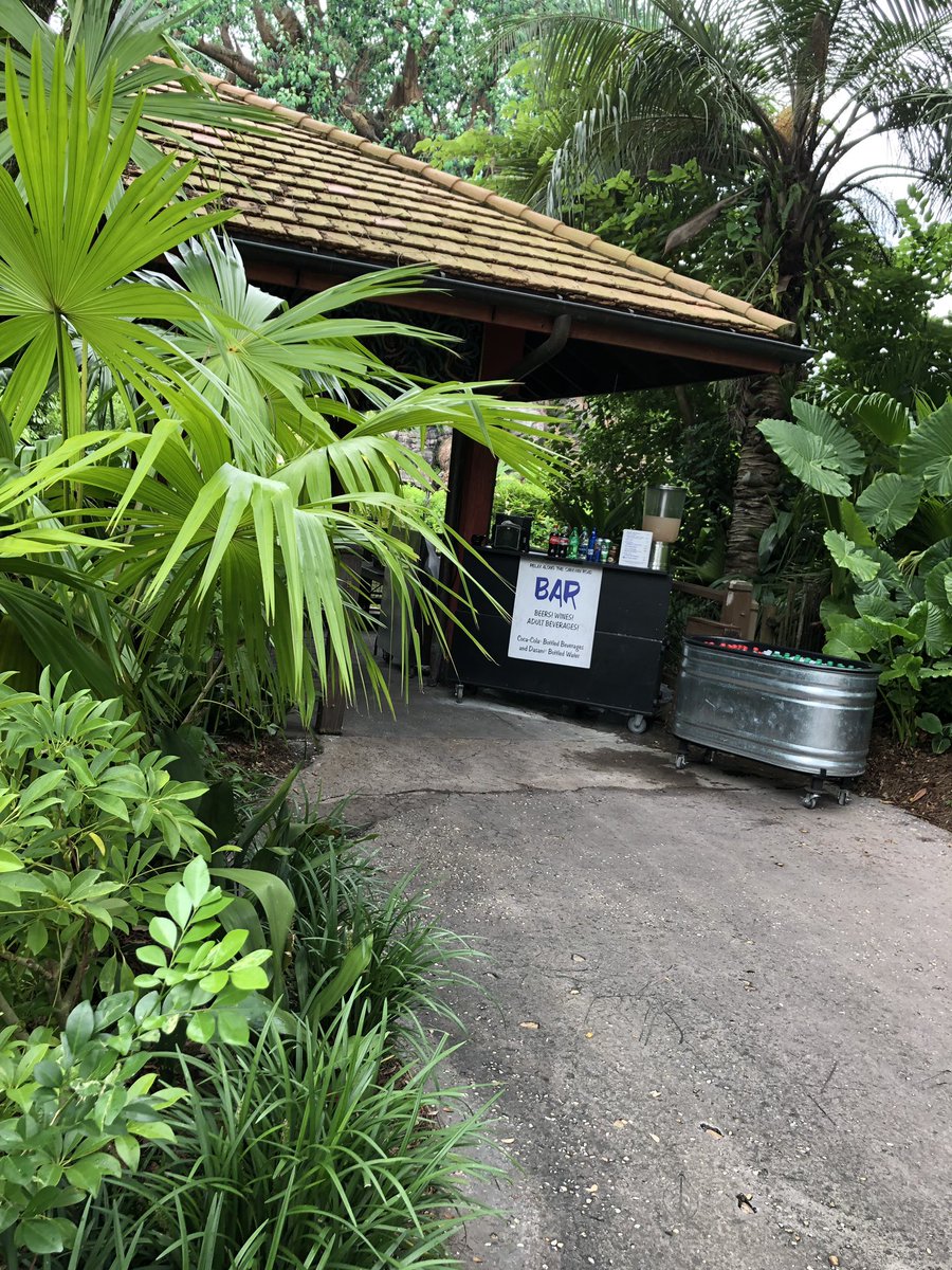 ladysparkleshoe's tweet photo. Hey @DrunkAtdisney @SuperWeenieHtJr @Cheeksadam BAR is open for business this evening!! Friday night at BAR!! #BAR #JustBAR #animalkingdom https://t.co/7lCFgEJsUQ