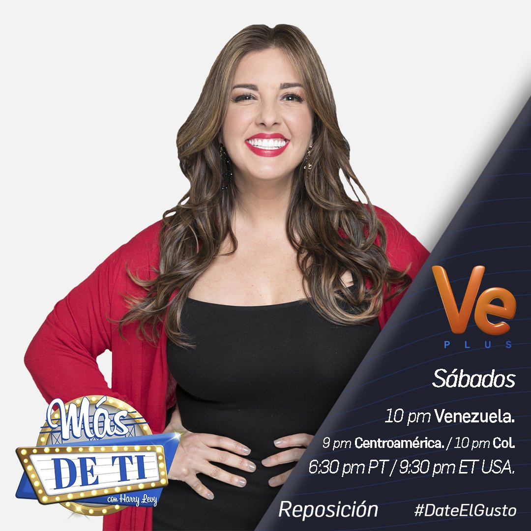 VePlus_'s tweet photo. "El azúcar es tan adictiva como la cocaína" #SamarYorde @soysaludable ESTE SÁBADO junto @Harrylevya  en #MasDeTi ¡No te lo vuelvas a perder! #VePlus #DateElGusto https://t.co/oJ4zzObAAP