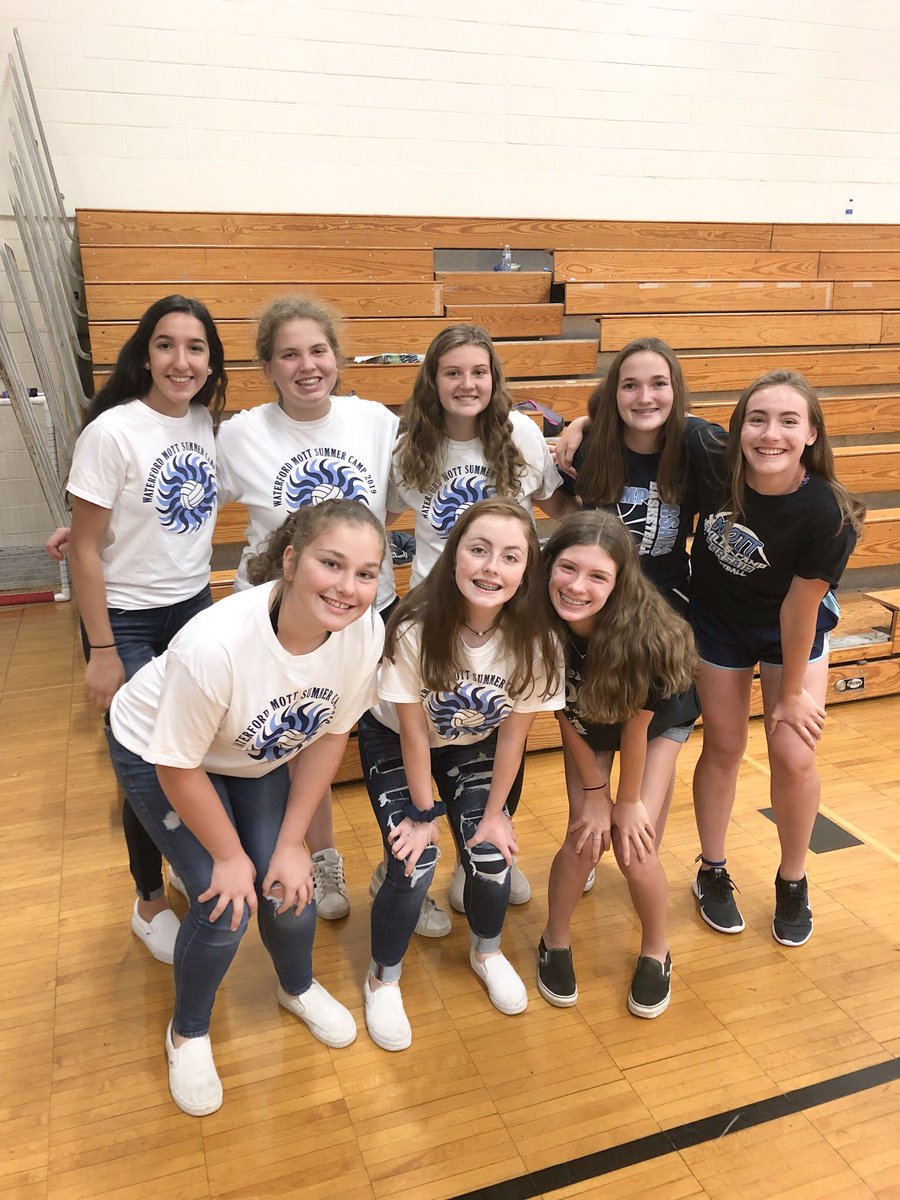 Introducing our new freshman team! Congrats ladies and welcome to Waterford Mott Volleyball 💕🏐