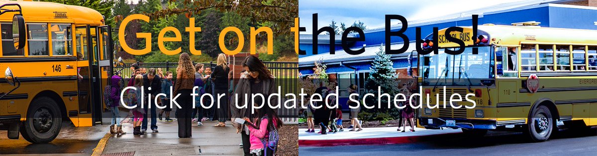 evergreenps's tweet photo. Do you know your Bus Schedule? There have been changes made for this school year! Please check your schedule. All schedules are listed here: https://t.co/ikXNgcbViX https://t.co/S20afeZ3GS