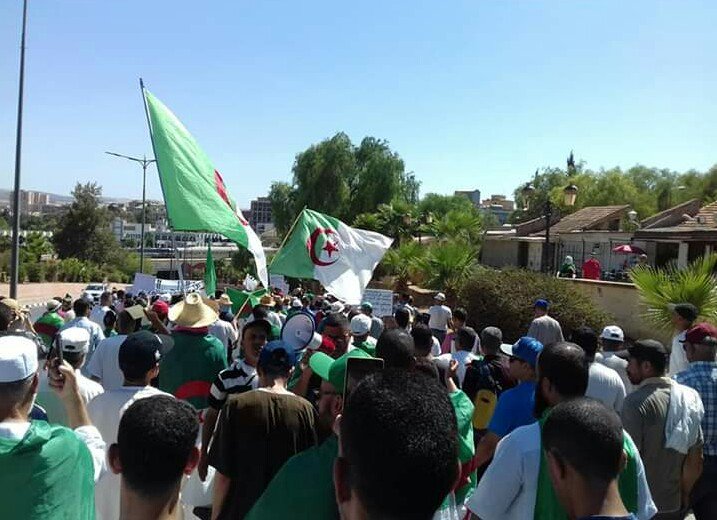 #الجمعة_26_من_الحراك_الشعبي بولاية عين تموشنت. الاصرار على تحقيق جميع المطالب