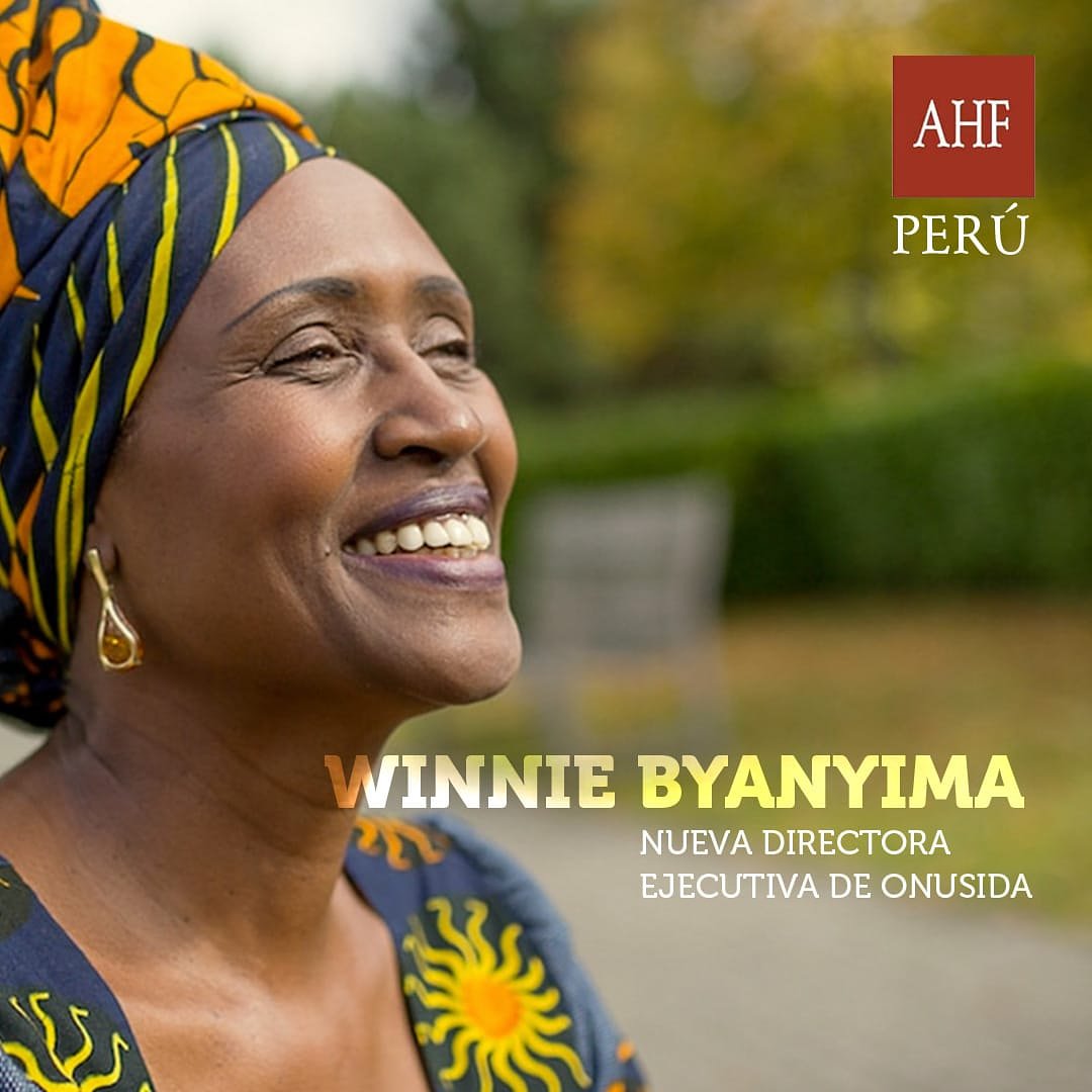 AHF_PERU's tweet photo. AHF celebra la histórica decisión de la @OnusidaLatina al nombrar a diplomática ugandesa Winnie Byanyima como nueva directora ejecutiva del Programa Conjunto de las Naciones Unidas sobre el VIH / SIDA @UNAIDS
#UNAIDS #ONUSIDA #MANTENLAPROMESA https://t.co/eJlImuDibL