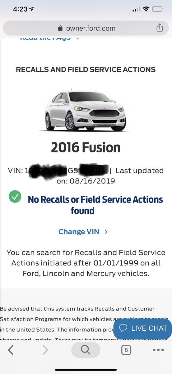 blktgr's tweet photo. .@ford @FordService your website says my car has no current recalls. The lie detector test determined that was a lie. https://t.co/nnQIeFmuuQ