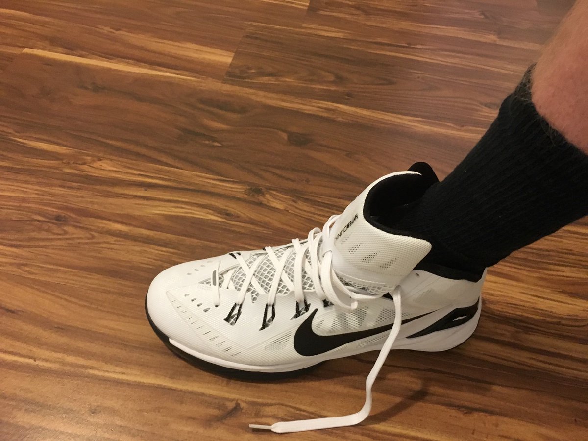 KeithBaranowski's tweet photo. Coming for @matt_medeiros01 next season. @CacDraft @Nick_Friar this is a good shoe. https://t.co/5y6OyCHRhS
