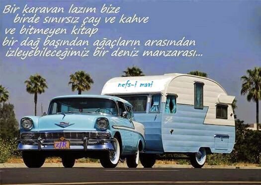 #karavan #çay #kahve #kitap #ağaç #deniz #manzara