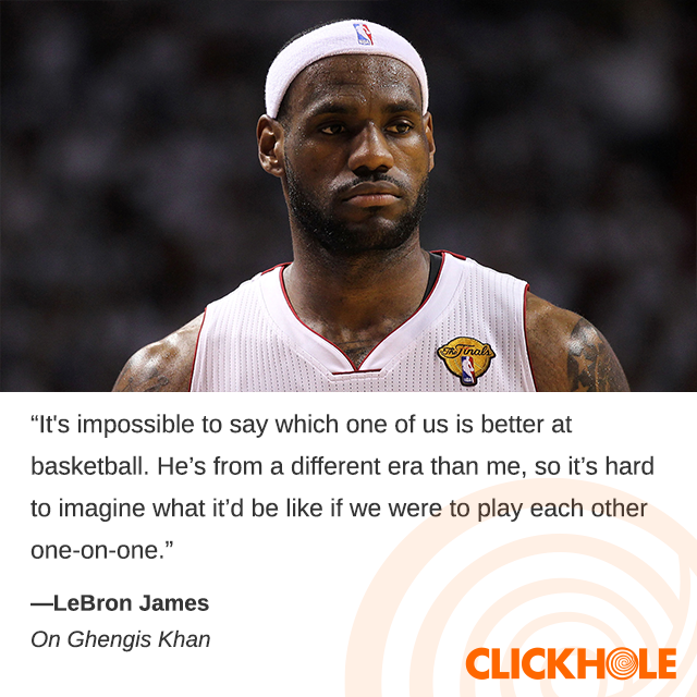 LeBron James Said WHAT?!