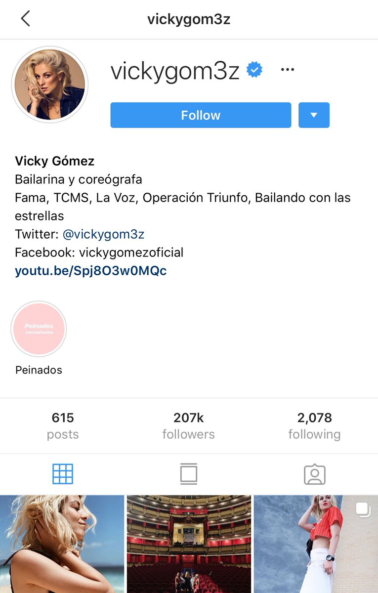 NormaniSocial's tweet photo. INSTAGRAM | Spanish dancer-choreographer @vickygom3z followed Normani https://t.co/M1lmsYZ67o