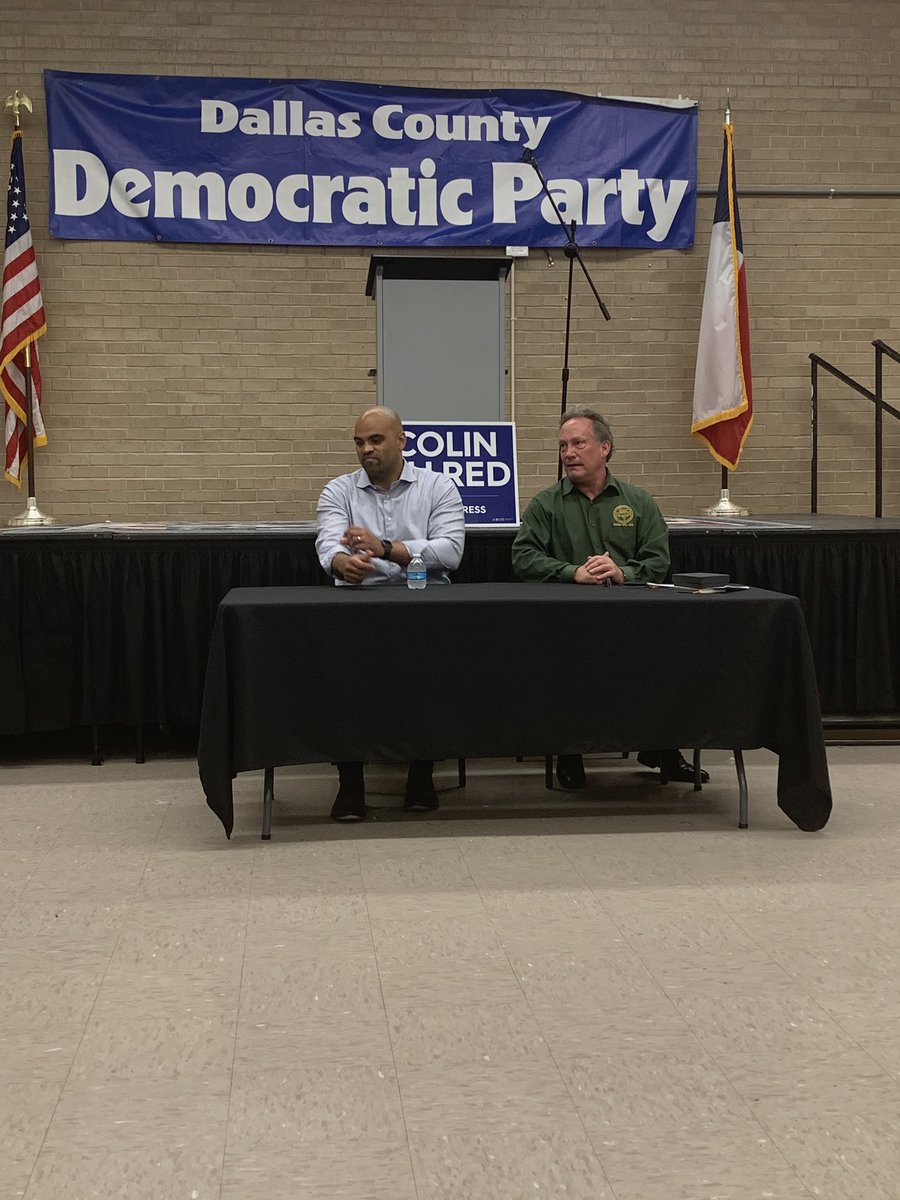 David_LopezJr's tweet photo. Round table with @RepColinAllred here @dallasaflcio @dallasdemocrats #iuec #local21 #Webuildtx #twindadplus2 https://t.co/xbPfW4B1Pg