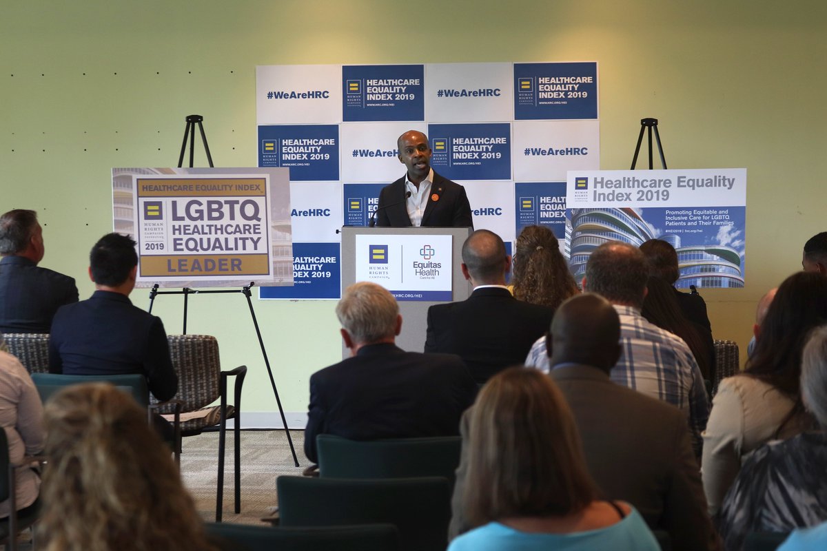 HRC launches the Healthcare Equality Index with Equitas Health in Columbus, Ohio.