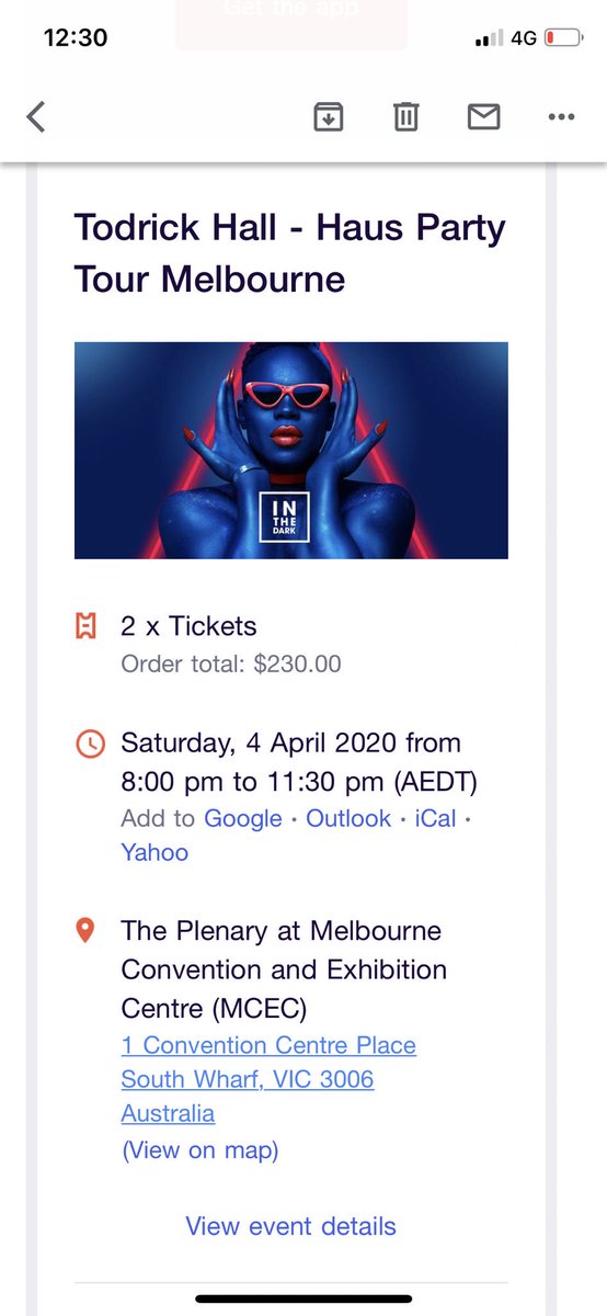 Sarah_jf95's tweet photo. SEE YOU IN MELBOURNE @todrick FRONT ROW SEAT THIS TIME!!!🎊🎉😍❤️ CAN’T WAIT FOR ANOTHER MEET AND GREET😍😍 https://t.co/YgAQRupnS6