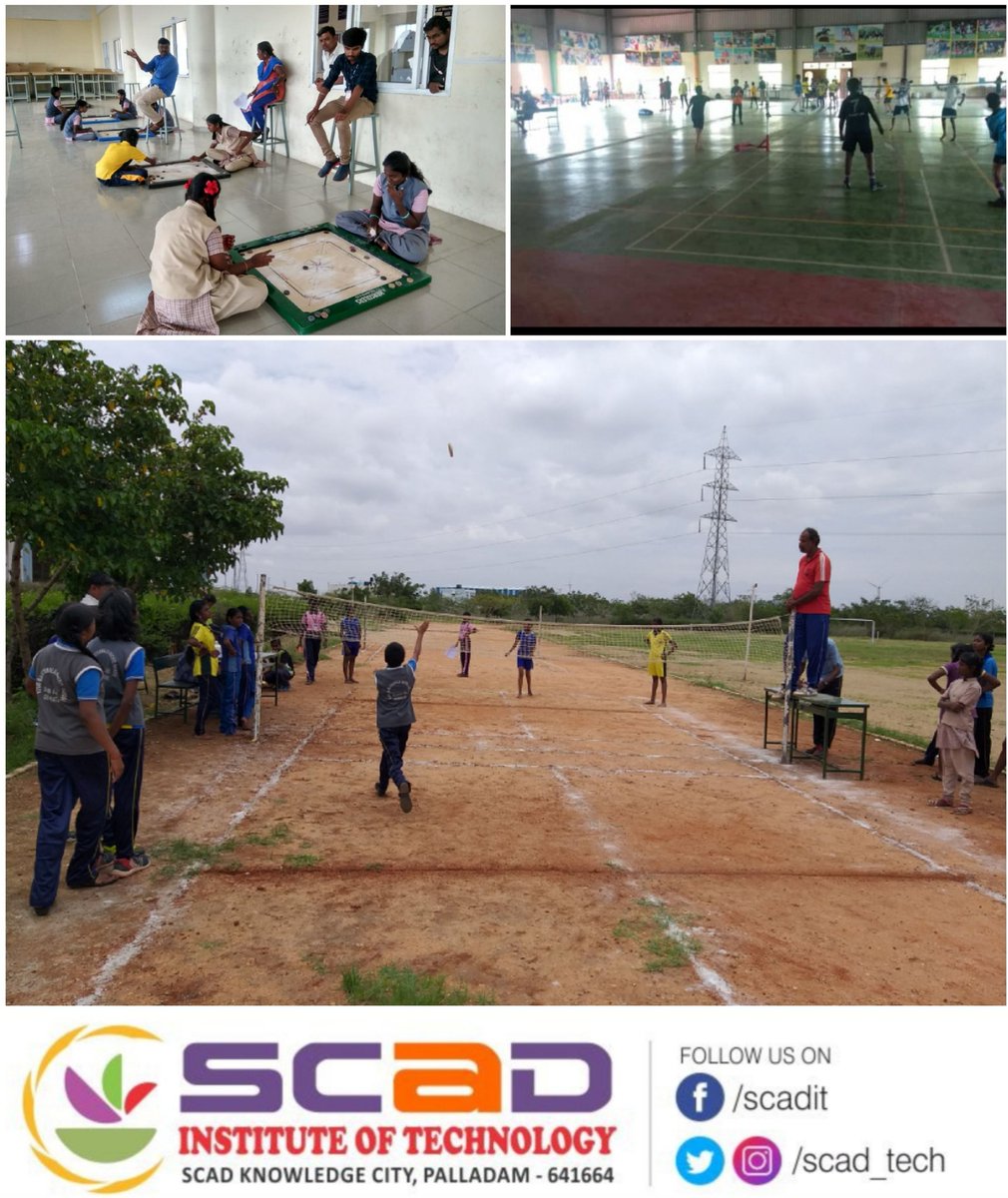 scad_tech's tweet photo. #SCADIT #SulurCircleSportsMeet #ZonalSports #TableTennis #Shuttle #Carom #Tennicoit #SCADITCampus
#Sports #InterSchoolCompetition #ZonalSportsMeet #Tirupur
#Palladam #School
#Coimbatore https://t.co/xFHRr8azzg