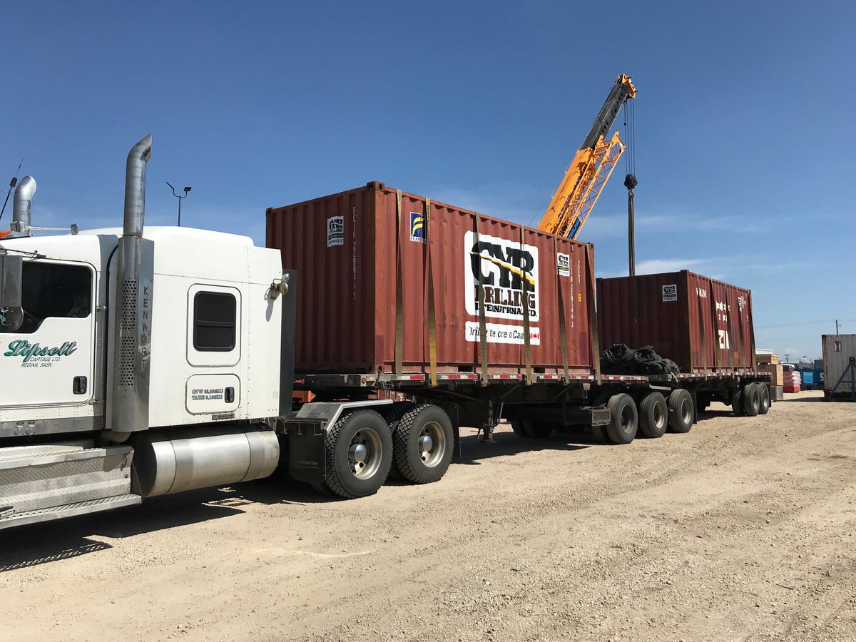 Loading up heading North