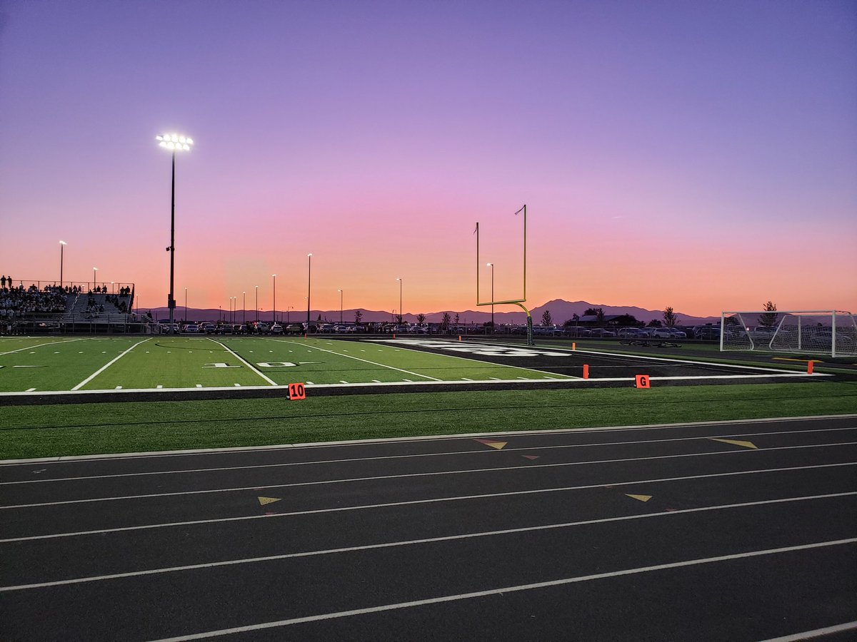 Seriously folks... go to your local high school football game whether you have connections to the team or not.