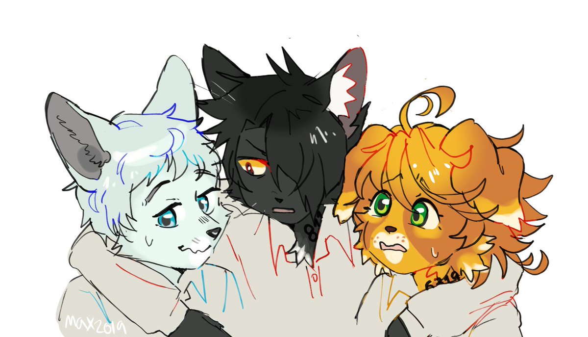 maxpawb's tweet photo. #thepromisedneverland #yakusokunoneverland #furry https://t.co/gf7t7y5WRs