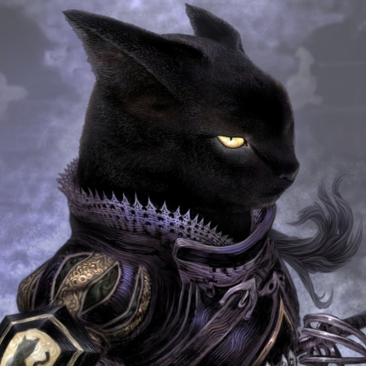 今日は黒猫感謝の日? という事で物語から黒騎士 黒猫のクロさんと妹のロネちゃん絵をペタリ♪ 黒猫の魅力と可愛さが広まりますように??✨ #黒猫感謝の日 