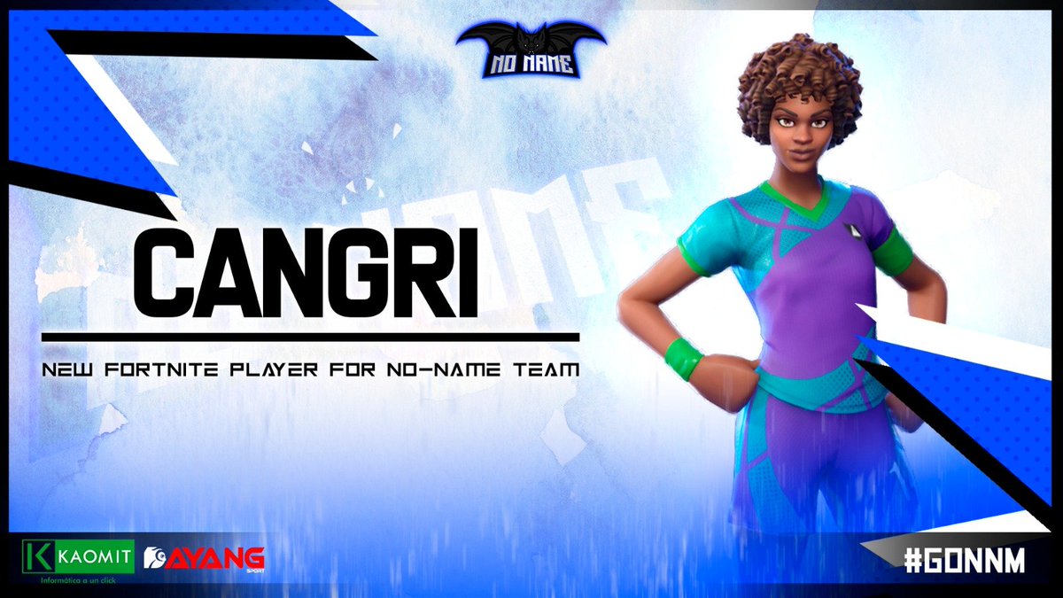 No_Name0fficial's tweet photo. [#Fichaje]

🇪🇸Comenzamos el día con un fichaje para Fortnite, él es @xCangri_. Esperamos que te sientas como en casa y nos llevemos muchas alegrías juntos

🇬🇧We start the day with a signing for Fortnite, he's @xCangri_. We hope that you feel at home and we take many joys together https://t.co/TlymFK17on