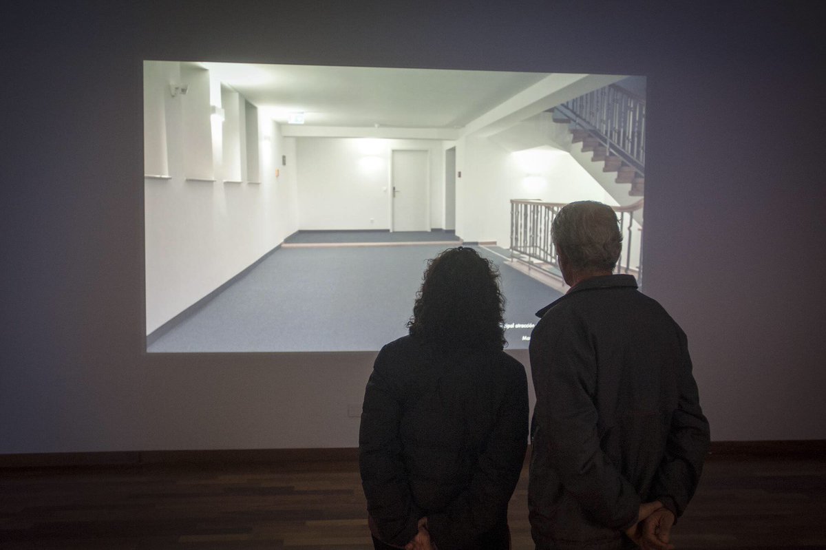 libertadpalacio's tweet photo. En la exposición #Infinitud, doce artistas de diferentes nacionalidades con obras pertenecientes a la colección Es Baluard (Palma de Mallorca, España) reflexionan en torno al paisaje, https://t.co/SdeqIGn1jC