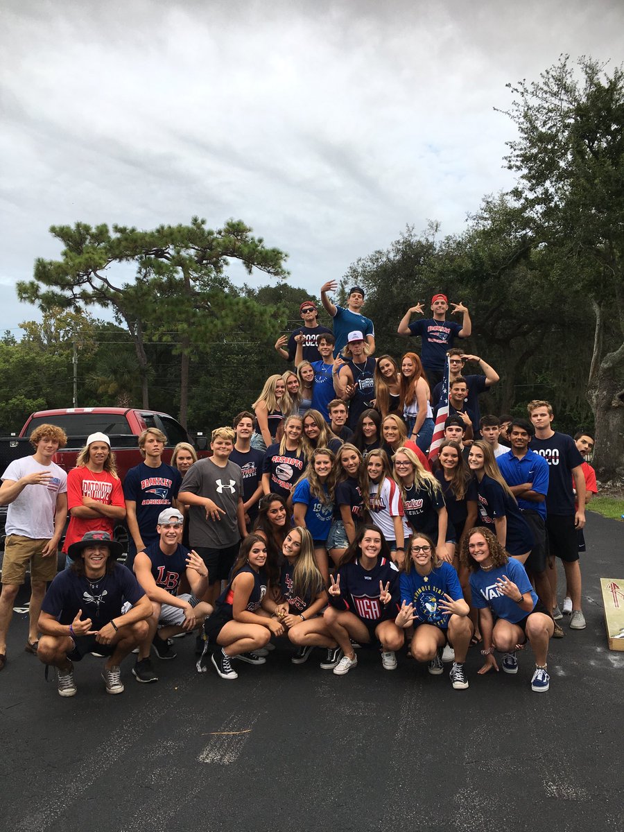 colwindt's tweet photo. LBHS representing at our Kick off classic!!  Proud to be a Patriot!!  Thank you Lake Mary Rams for letting us use your field!!!! https://t.co/nze5goOu0a