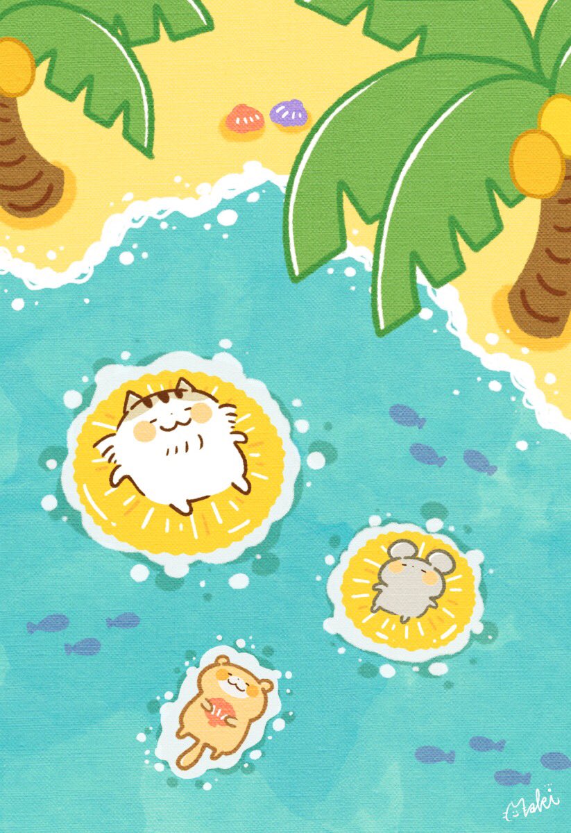 きゃらきゃらマキアート Twitterren パイナップルの日 過去作品からパイナップルなスマホ待ち受けです お好みに合いましたらどうぞ パイナップルの日 野性を忘れた猫