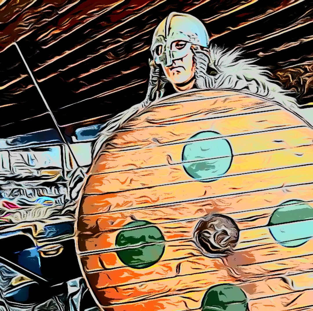 drchriswinter's tweet photo. Iceland's #VikingWorld museum is outstanding. Located on the water near @kefairport, it has an amazing Viking ship and cool exhibits. Bonus: your pics of family members + Viking clothing + photo editors = #Thor4 movie posters. 🇮🇸🇮🇸 https://t.co/YooE08lJM0