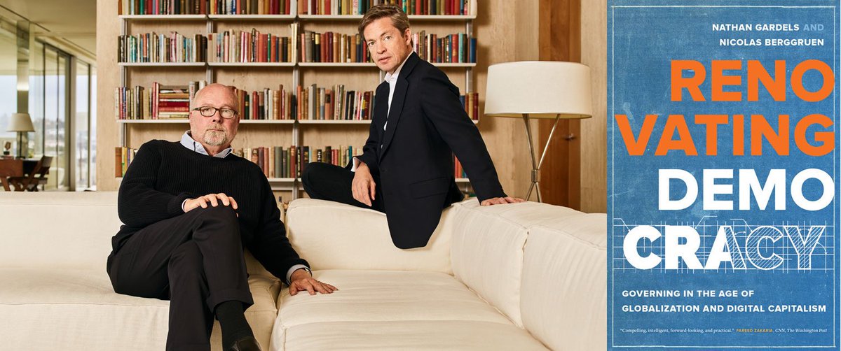 Click for all upcoming stops on the global #RenovatingDemocracy book tour. Are we coming to your city? Come join us! 
Details Here: bit.ly/2KDCfwr

#GovernanceMatters #Democracy #BookTour