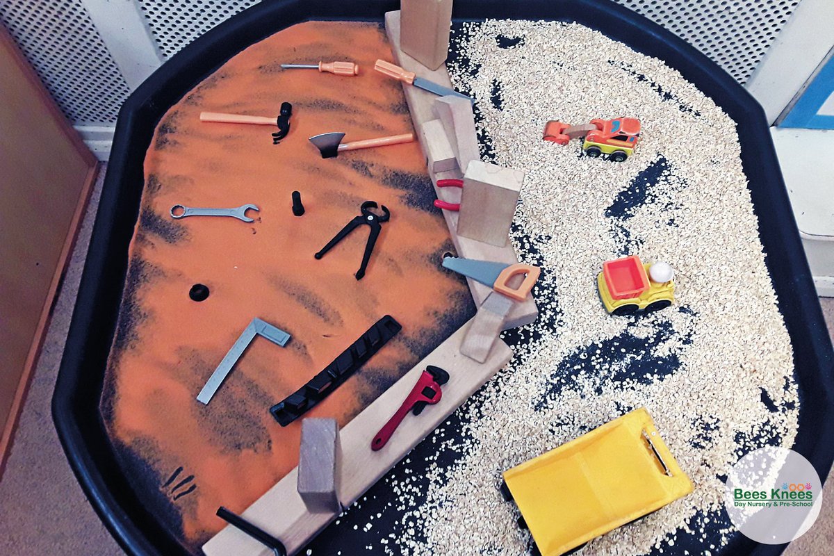 CCLnurseries's tweet photo. Preschool have turned their tuff tray into a builders yard
Can we fix it, yes we can!
#beesknees #daynursery #preschool #childcare #completechildcare https://t.co/TS2zbFWMFW