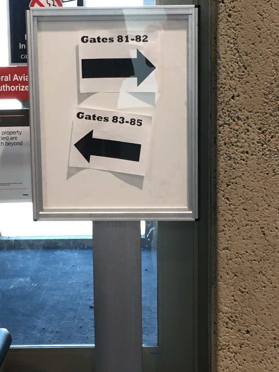 Directional signs at KC airport.

That said, I’m heading home from my first set of Doctoral classes at Kansas State.  Faculty is awesome, beautiful campus, my fellow students are really great, and I did a ton of research.  Looking forward to my next classes!!

#KState #PhD2024