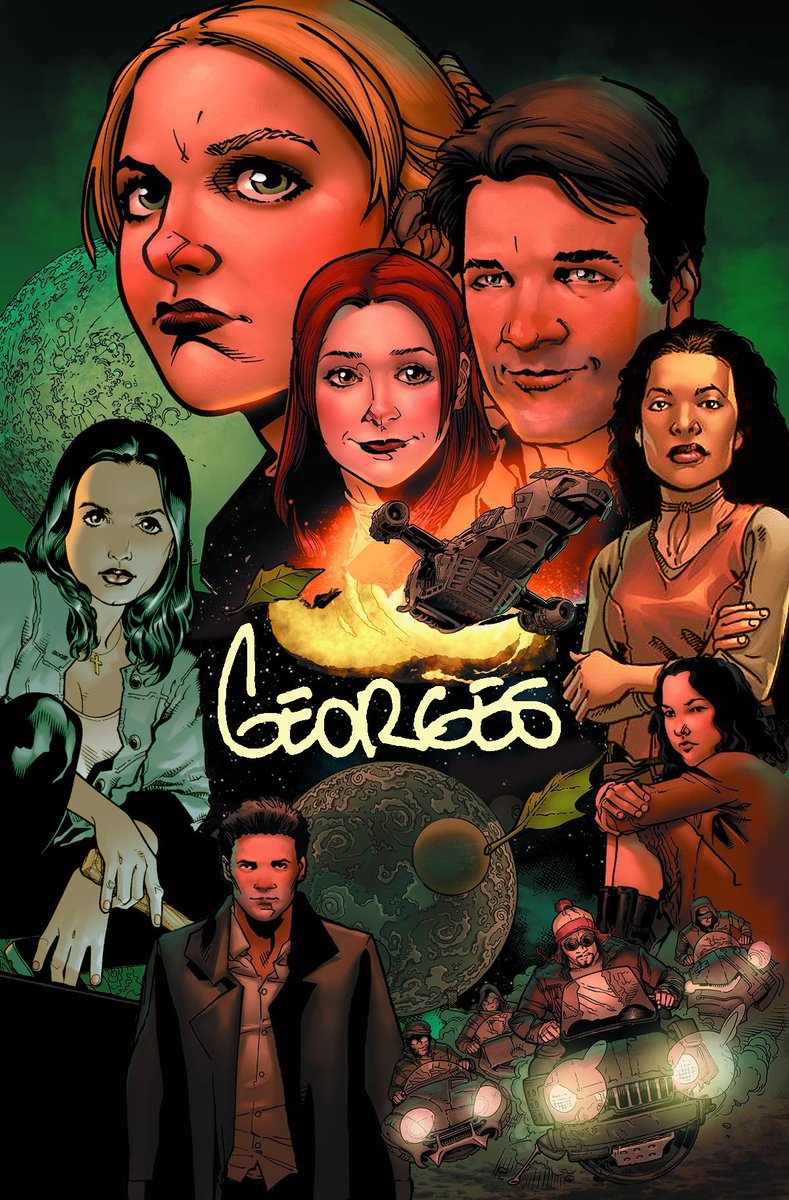 KabaLounge's tweet photo. #Whedonverse fans! Be sure to come by the artist booth at this year's @DragonCon. There’ll be new stuff to feast your your eyes on. And in the tradition of #Anyanka, ‘please come by and spend all of your money! #georgesjeanty #kabalounge #buffy #firefly #serenity https://t.co/STAWmJfNuf