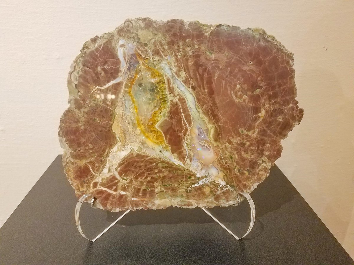 Whatcom_Museum's tweet photo. We're almost done installing our exhibit "What Lies Beneath: Minerals of the Pacific Northwest." It opens tomorrow at Old City Hall in #Bellingham! https://t.co/2e4M7G3N08