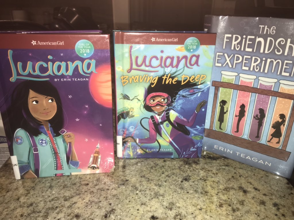 MrsSMiedema's tweet photo. Looking forward to diving into these books with author @ErinKTeagan and my future Ss. #KidsNeedMentors is going to be a fantastic journey! #5thgradereads https://t.co/tbhfnAV4BK