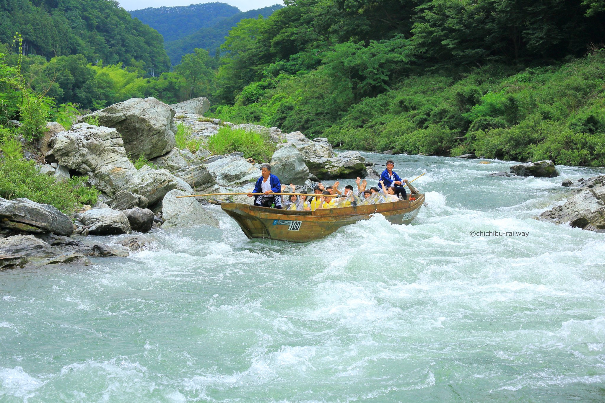 長瀞ラインくだり 長瀞ラインくだり