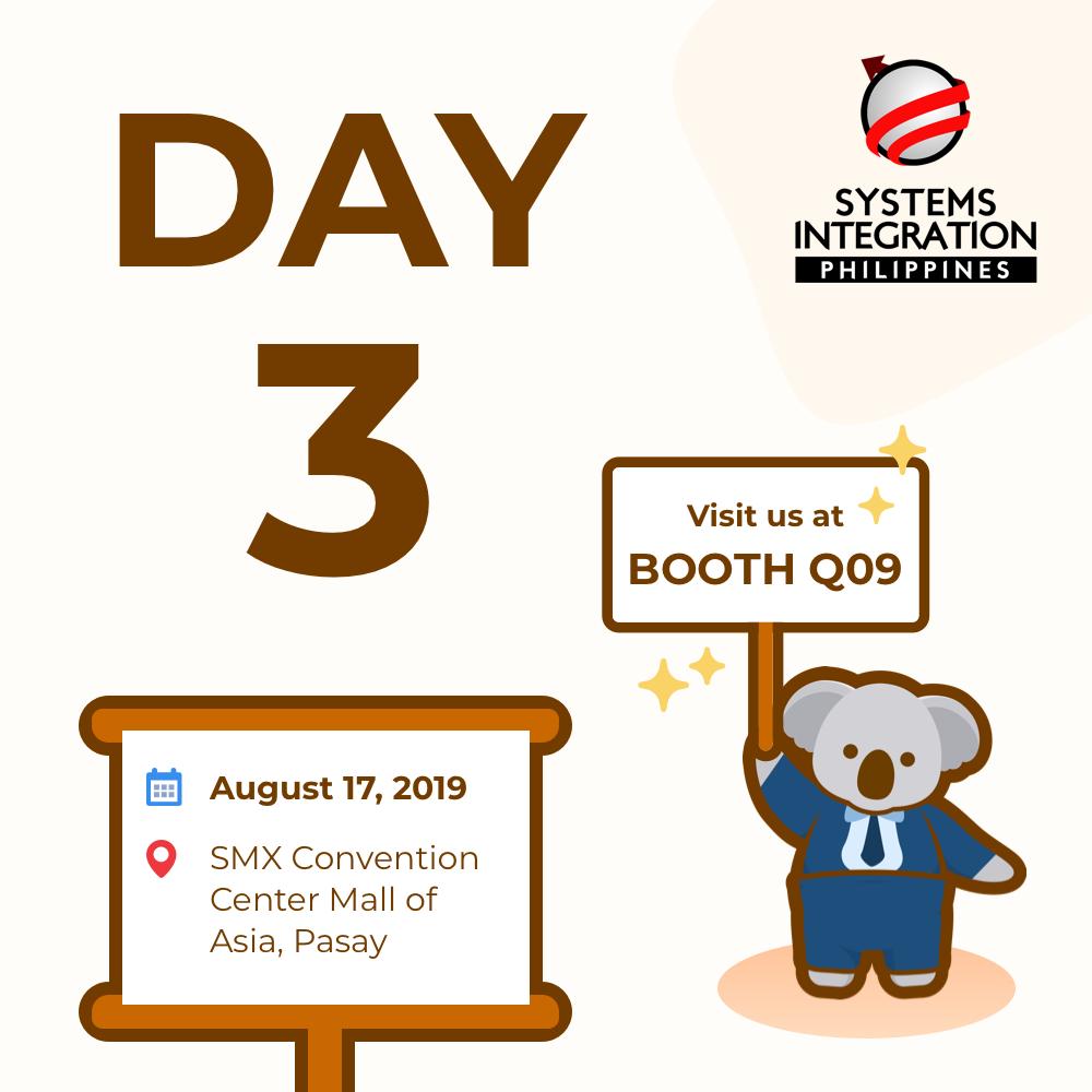 kyooph's tweet photo. It's our last day today here at SMX Convention Center! Don't forget to drop by our booth! #kyoo #kyooph #systemintegrationphilippines https://t.co/DxxUpBmhmM