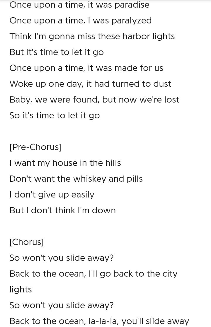 lvvpam's tweet photo. Imagine how Miley Cyrus must feel to go from writing a song like Malibu to Slide away 
#SlideWay #SlideAwayOutNow https://t.co/I9LDHmGhxG