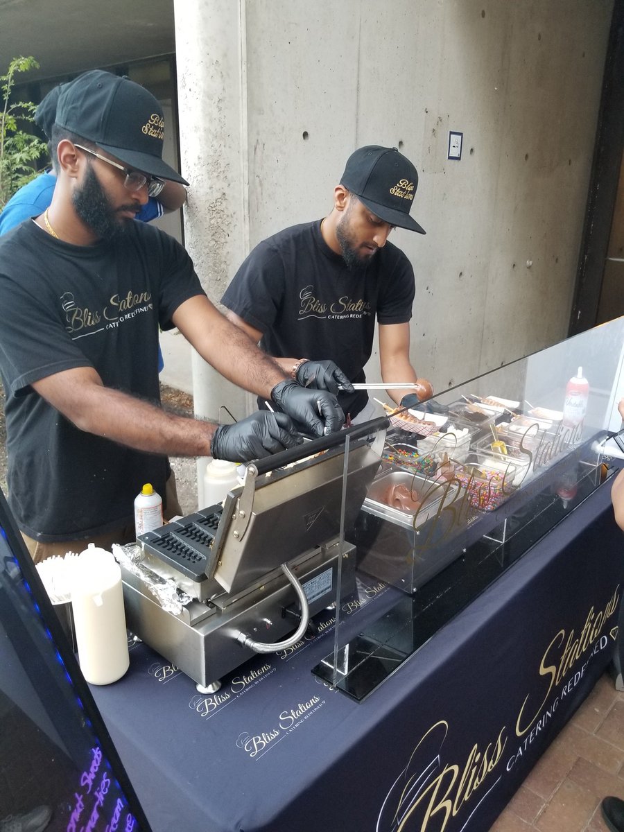 ccrp_toronto's tweet photo. Bliss Creations making waffles for the community!!!  Tamil Community Dance Event at the University of Toronto Scarborough Campus. Join us!!!! #CommunityHelpingCommunity #workingtogether #ccrp #communitypartnerships #communitysafety #unity @SafeCity_TO @ccrpthipikab @ccrpthipikab https://t.co/EbeKR3D8Tz