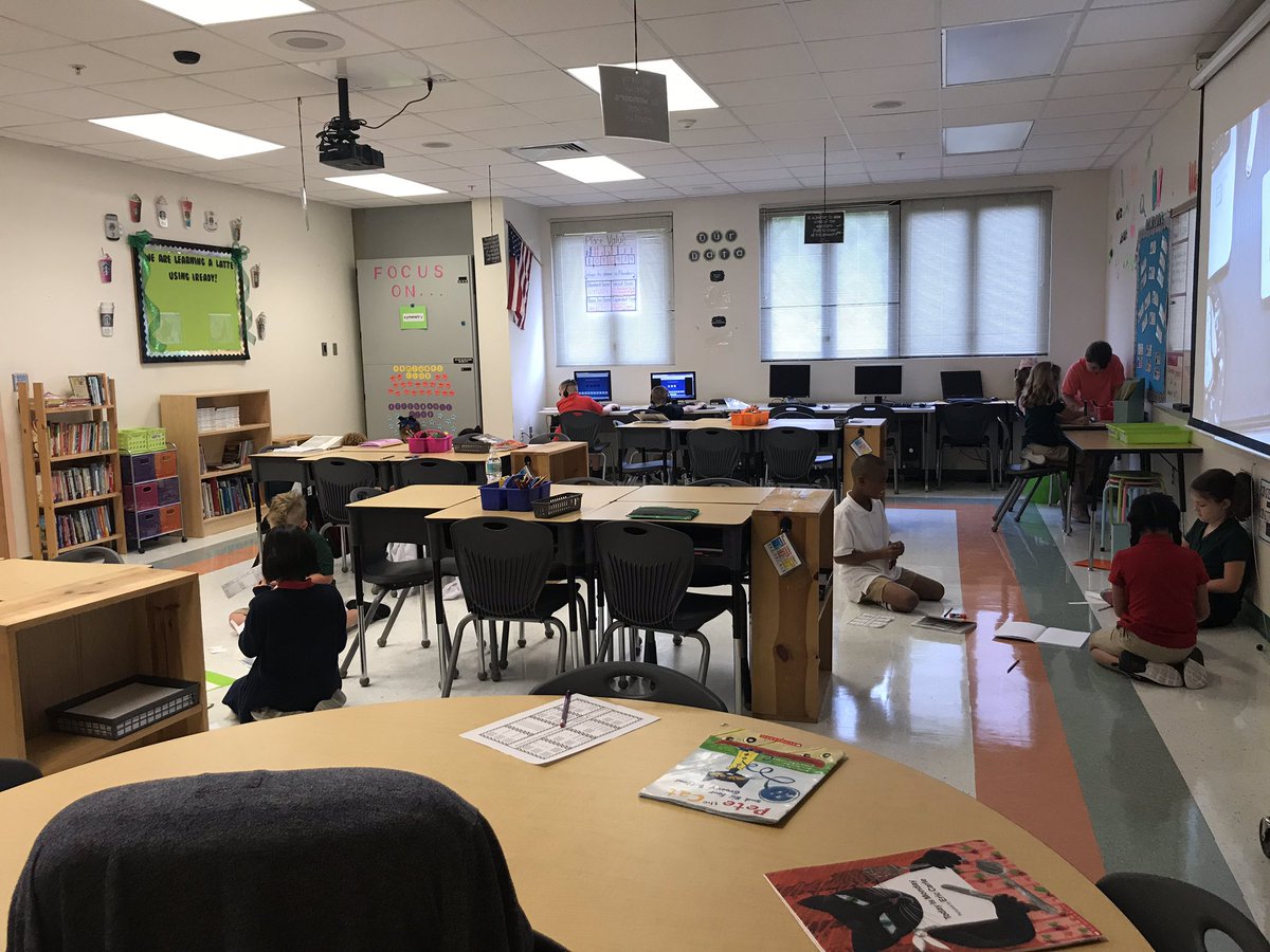 My favorite part about getting back in the groove is witnessing my students all on task during Math stations! This is the best view ever. 🤗#manateesmakeithappen