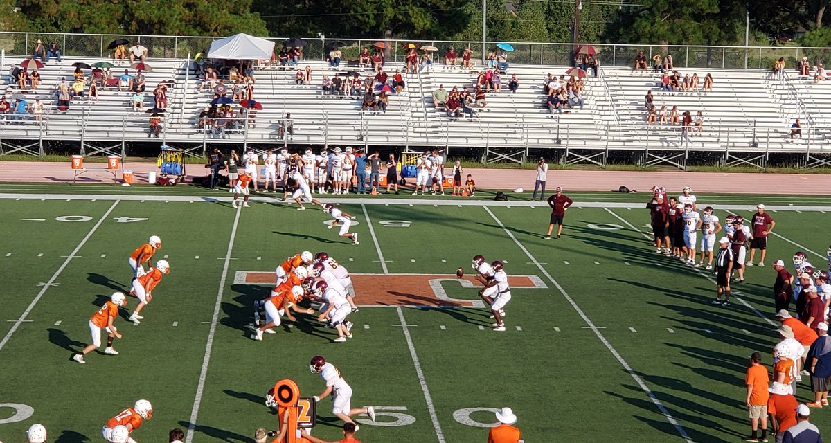 FHSEagleBeat's tweet photo. Fairfield Eagles kick off the season in Teague with scrimmage against the Lions. #GoEagles #strong #courageous 1 Cor 16:13-14 @FairfieldISD @fairfield_hs @johnbachtel60 
Good Luck to both of these #freestonecounty teams this season! https://t.co/OCR1PFZWIq