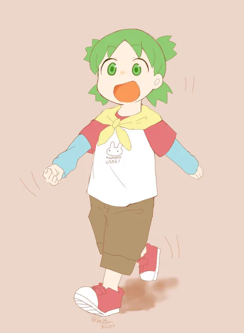 いつもと違う感じで色塗ってみた 