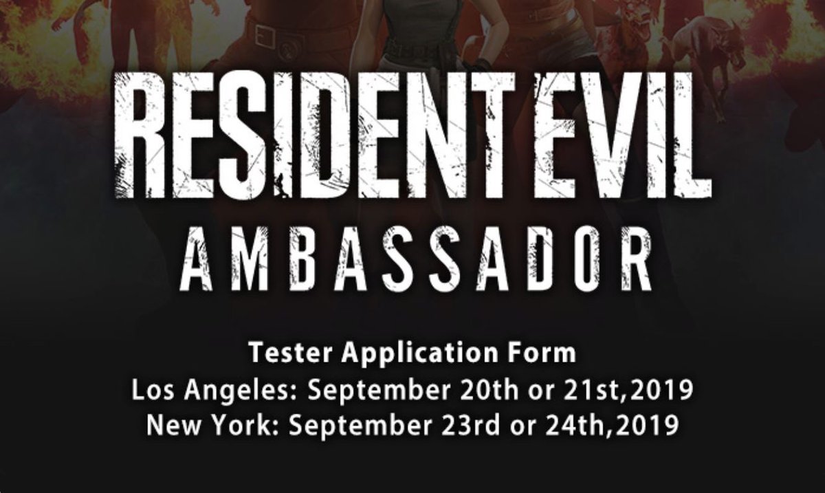 BioDeclassified's tweet photo. All of our team is signed up!
Here's hoping we're part of the lucky few! 🤞@RE_Games #ResidentEvil https://t.co/Ox6RPwxvXx