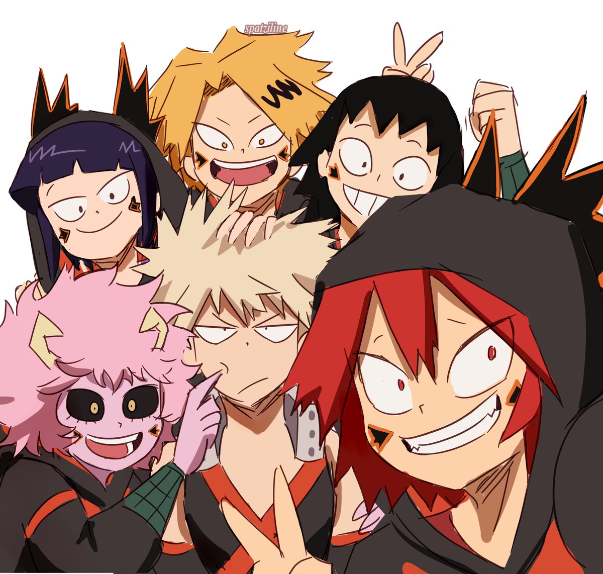 Bakusquad Group Selfie #BokuNoHeroAcademia 