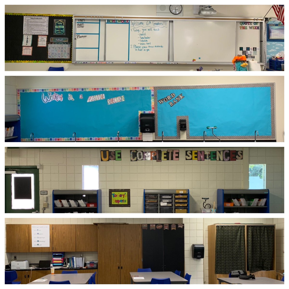 vmariep27's tweet photo. I am as ready as I can be for my #6thgrade students on Monday. This is my 5th school that I will have taught at and I think my 18th year teaching. #bringiton #AgentP #AttitudeDeterminesDirection #MorrillTigers @MorrillOfficial https://t.co/O2qjZDa7Us