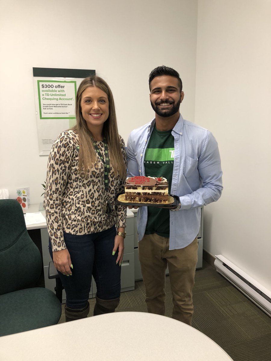 Celebrating our August Birthday duo...Vanessa and Navi at TD Westgate🎉🎉🎉
@CSir_TD @vmariebatchelor