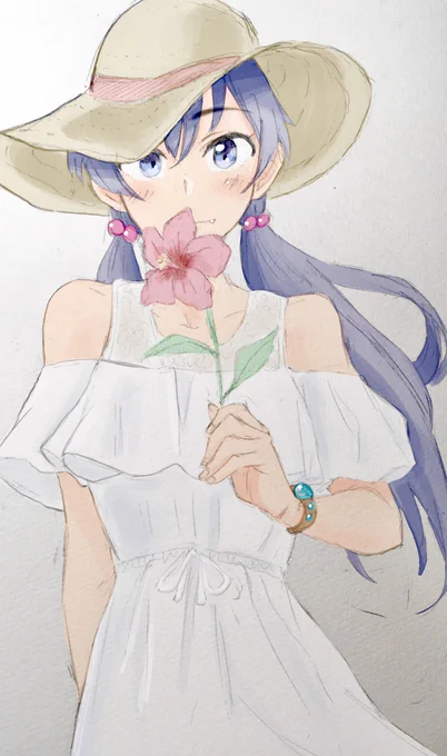 響さんお題〔我那覇響と花〕 