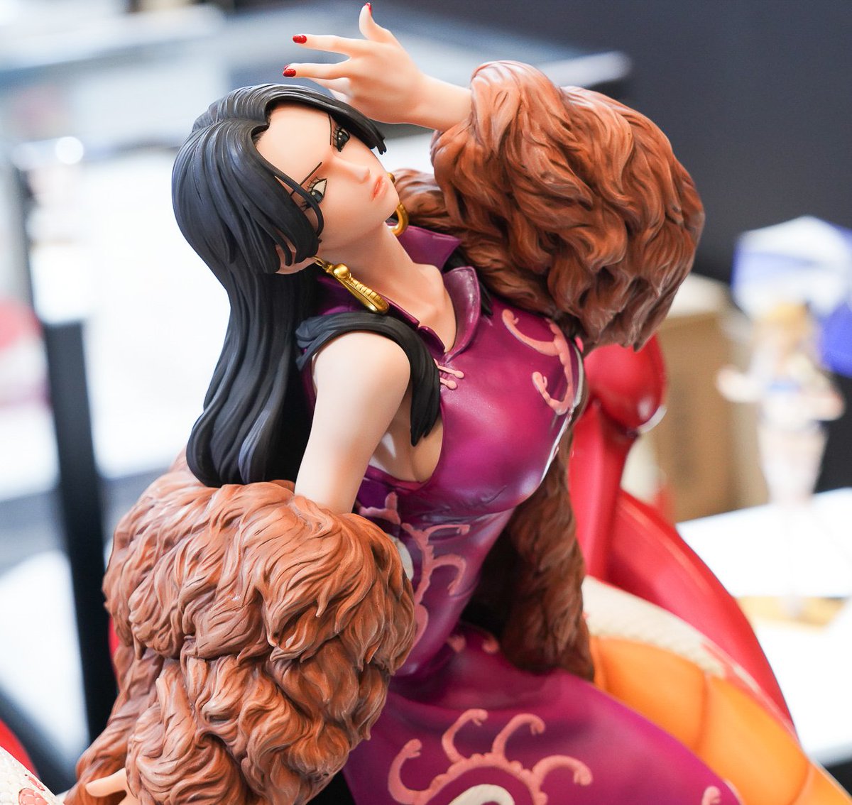 麦わら屋 ワンピースフィギュア グッズ ワンフェス参考展示 ワンピース ログコレクション 大型スタチューシリーズ ボア ハンコック T Co Ckpgomd5x3