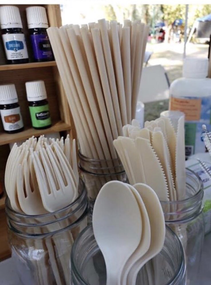 sanz_sean's tweet photo. A Mexican 🇲🇽 company #Biofase makes plastic cutlery and straws from #AvocadoSeed 🥑 that completely biodegrades in 240 days https://t.co/eC00IfP3ON
