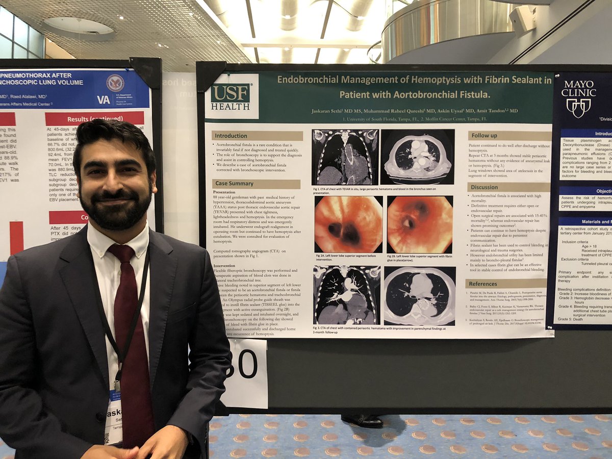 DrATandon's tweet photo. Congrats @JSethi09 3 posters at #AABIPCON. @USouthFlorida @MoffittNews @AAB_IP @aabip https://t.co/Qbv5s0Di0m