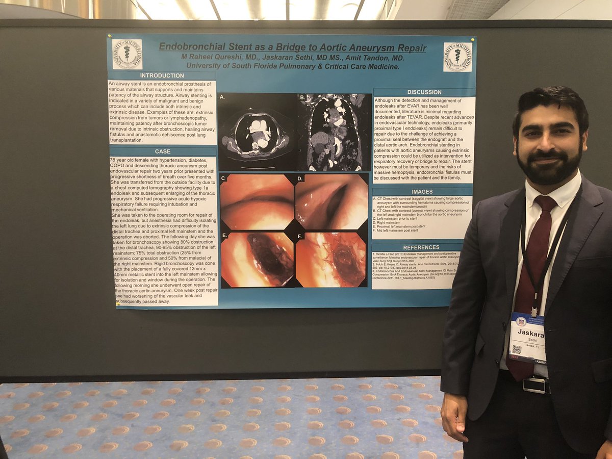DrATandon's tweet photo. Congrats @JSethi09 3 posters at #AABIPCON. @USouthFlorida @MoffittNews @AAB_IP @aabip https://t.co/Qbv5s0Di0m