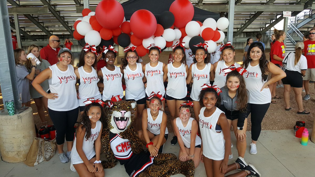 Kymberlee Buntyn (@mrskbuntyn) on Twitter photo Canyon Jags Cheer showing their spirit at the Canyon Cougar night <a href="/CanyonMiddle/">Canyon Middle School</a> @cms_rivas <a href="/TaylorRemling07/">Taylor Remling</a> Canyon Jags Cheer showing their spirit at the Canyon Cougar night <a href="/CanyonMiddle/">Canyon Middle School</a> @cms_rivas <a href="/TaylorRemling07/">Taylor Remling</a>