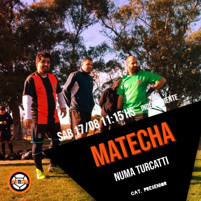Mañana a segunda hora la naranja se mide ante <a href="/numaturcatti/">Numa Turcatti</a>. 

Nadie regala nada en la ronda del ascenso, ¡a dejar todo los leones!

#DaleMatecha
#AmorPropio
#AhoraADarElPaso