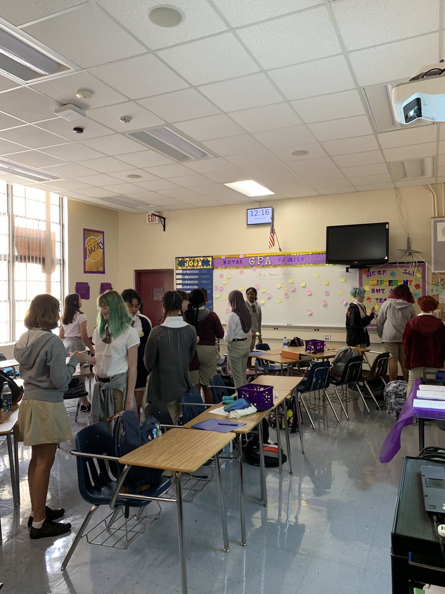 My “Royal” GPA Family!! #gettingtoknowyou #icebreaker #SEL <a href="/HCPSGirlsPrep/">HCPS Girls Prep</a> <a href="/SDHCMagnet/">HCPS Magnet Schools and Programs</a> @HCPS_SEL