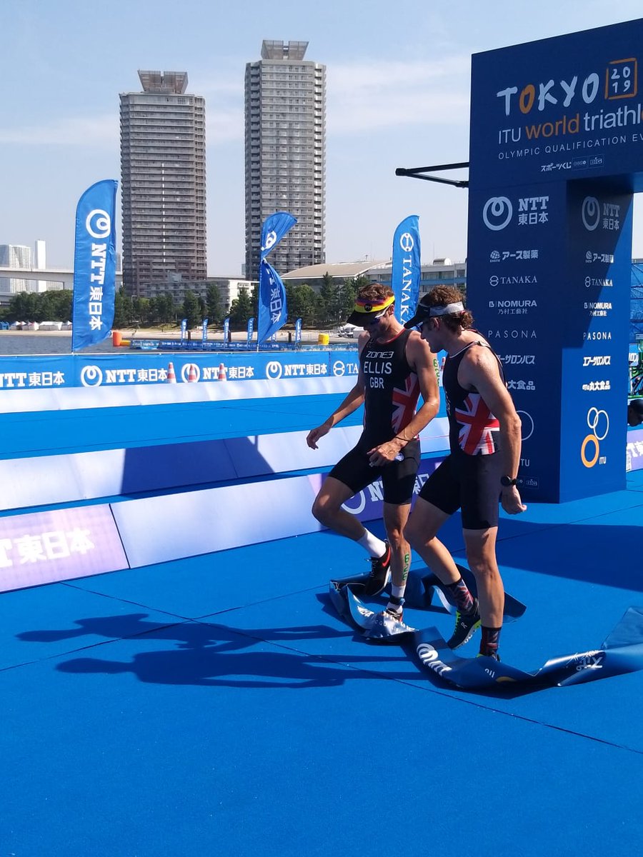 WINNER! Dave Ellis from Great Britain with Guide Tim Don have won the Paratriathlon World Cup in Tokyo | PTVI category.
#Paratriathlon #TokyoTestEvent 
<a href="/BritTri/">British Triathlon</a> 
📺 TriathlonLIVE.tv <a href="/davellisgb/">David Ellis</a> <a href="/trithedon/">Tim Don</a>
